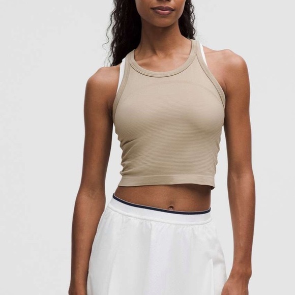 Lululemon Swiftly Tech Cropped Racerback Tank Top 2.0
Sheer Oak / Sheer Oak - Picture 1 of 7